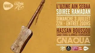 Mâalem Hassan BOUSSOU - L'Uzine - Concert-Maroc.com