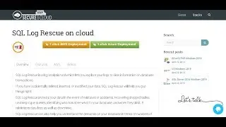 Secured SQL Log Rescue on Windows 2012 R2 Deploy on Azure , AWS and Google Cloud Platform.