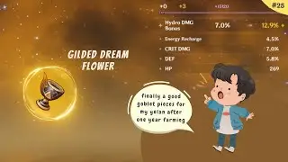 Finally a goblet pieces for Yelan after 1 year farming | Genshin Impact Artifact Hit or Miss #25