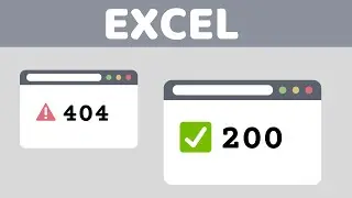 How to get HTTP Status codes 200 and 400 with Excel | Networking | Tech Tip