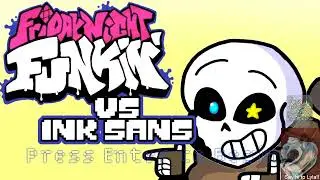 Underverse Mod?! - FNF Vs Ink Sans! [HARD MODE] | Friday Night Funkin' [ONE-HANDED]