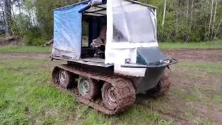 Обзор на самодельный вездеход