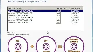 How To Combine 32bit & 64bit Windows ISO [HD]