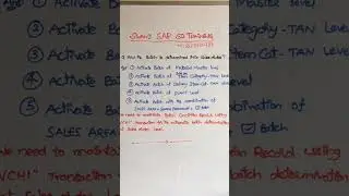 Batch Determination | Interview Questions | Sivan's SAP SD Training