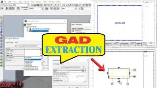 GAD Extraction from SP3D | Extract General Arrangement Drawing From Smart 3D | Lecture 14 