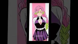 Mitsuri Dance Animation is here! 🤩🩷 #mitsurikanroji #animegirl