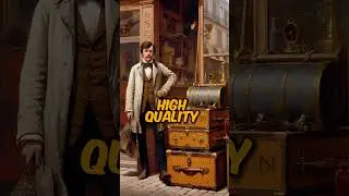 How Louis Vuitton was Created?!⚡️ #history #facts #technology #trending