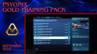Psyonix Gold Training Pack September 2023 | Rocket League