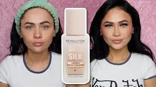 TESTING *NEW MAKEUP REVOLUTION £10.99 SKIN SILK FOUNDATION