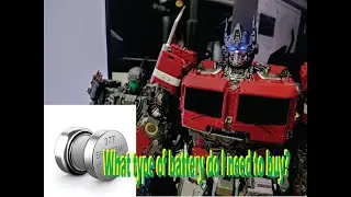 How to Change Battery on MD-001 DLX ThreeZero KO Optimus Prime Accessories
