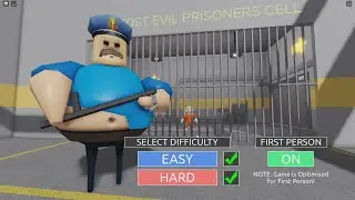 NO DEATH BADGE!!! Only JETPACK in BARRY'S PRISON RUN (First Person Obby)