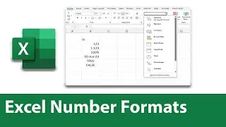 Different Types of Number Formats in Excel - Excel Tutorial 5