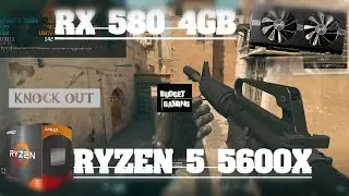 CS2 | RYZEN 5 5600X + RX 580 4GB | FPS Test All Settings