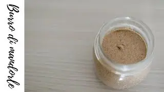 Burro di mandorle |  Biochef blender senza zucchero, senza sale, senza olio
