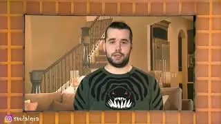 Ян Непомнящий задаёт вопросы про шахматы в телепередаче 