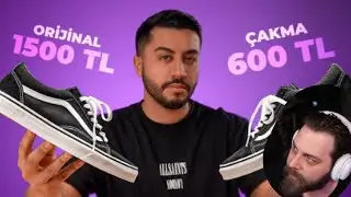 Elraen - Çakma Vans Old Skool İle Orjinalini Kıyasladım İZLİYOR!!  (Mert Bayentemur)