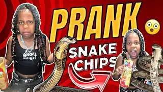 SNAKE IN MY CHIPS PRANK ON GIRL *YOU WON’T BELIEVE WHAT HAPPENED*😤| ANGELJOI