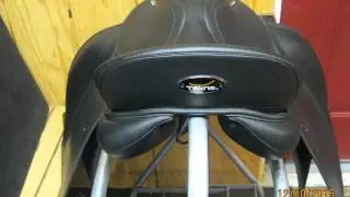 Tekna S Line Used Synthetic Dressage Saddle 17