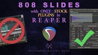NEW METHOD For Gliding 808 Basses in Reaper - ReaSamplOmatic5000's New Portamento Function
