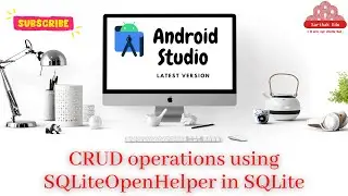 Create, Read, Update and Delete CRUD operations using SQLiteOpenHelper in SQLite Database