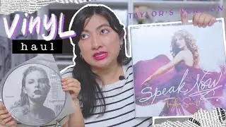 TAYLOR SWIFT vinyl haul | 3 albums!!! speak now, fearless tv, and reputation | PUTSY