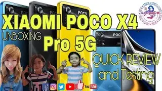 XIAOMI POCO X4 Pro 5G/UNBOXING/QUICK REVIEW & TESTING