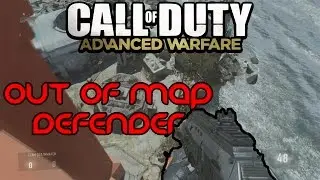 OUT OF MAP DEFENDER - COD ADVANCED WARFARE GLITCHES