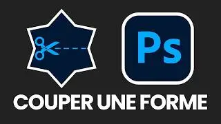 Comment couper une forme sur Photoshop