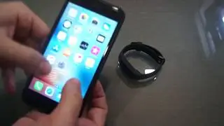 Lenovo Hw01 smart band - connect  to phone