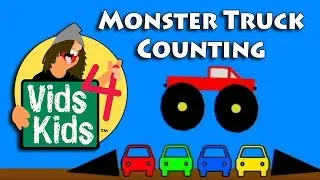 Monster Truck Counting Video For Kids