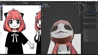 [Blender Timelapse] Anya Forger 3D Model