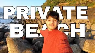 Our PRIVATE BEACH In Japan?