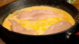 Нежное куриное филе в сливочном соусе. Быстро, Просто, Вкусно