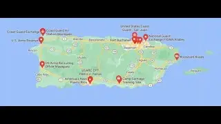 American Military Bases on Puerto Rico 🇵🇷
