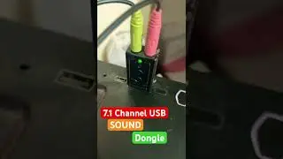 7.1 Channel USB Sound Dongle | Perfect Sound