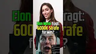Elon Musk fragt mich! 6000€ Strafe für was? 