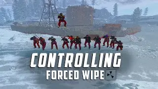 How WE DOMINATED Forced wipe In RUST (Group Progression)