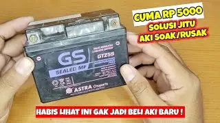 THE QUICK SOLUTION FOR DAMAGED MOTORCYCLE ACCU/BATTERY