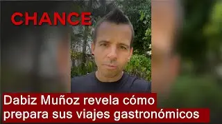 Dabiz Muñoz revela cómo prepara sus viajes gastronómicos