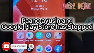 Paano ayusin ang Google Play Store has Stopped | Cellphone tips and tutorial