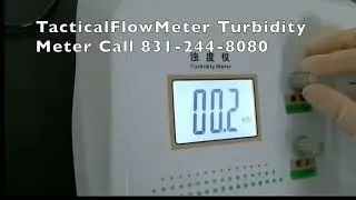 Turbidity Meter Lab Grade SUPER EASY TO USE. Call 831-244-8080 X 1