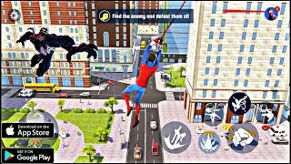 spider fighting hero game 