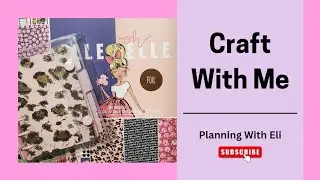 Craft with me | New A7 Ring Planner | Panner cover inserts | Part 1 of 2