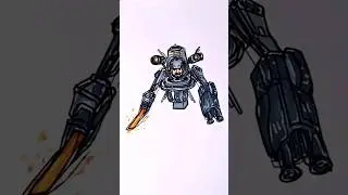 stickman to specialist astro toilet speed drawing #shorts #drawing #skibiditoilet