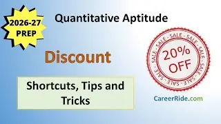 Discount - Shortcuts & Tricks for Placement Tests, Job Interviews & Exams