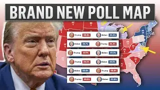 Biden Slips in Minnesota & Virginia, Now TOSSUPS on 2024 Election Map