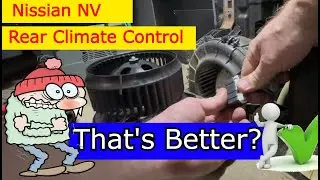 Nissan NV: Rear blower motor not working
