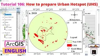 How to prepare Urban Hotspot UHS  map in ArcGIS