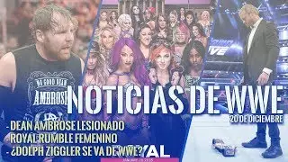 ¿Dolph Ziggler Renuncio a WWE?/Dean Ambrose Lesionado/Royal Rumble Femenino