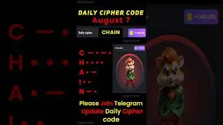 Hamster Kombat Daily Cipher 6 August | 6 August daily cipher code hamster kombat 